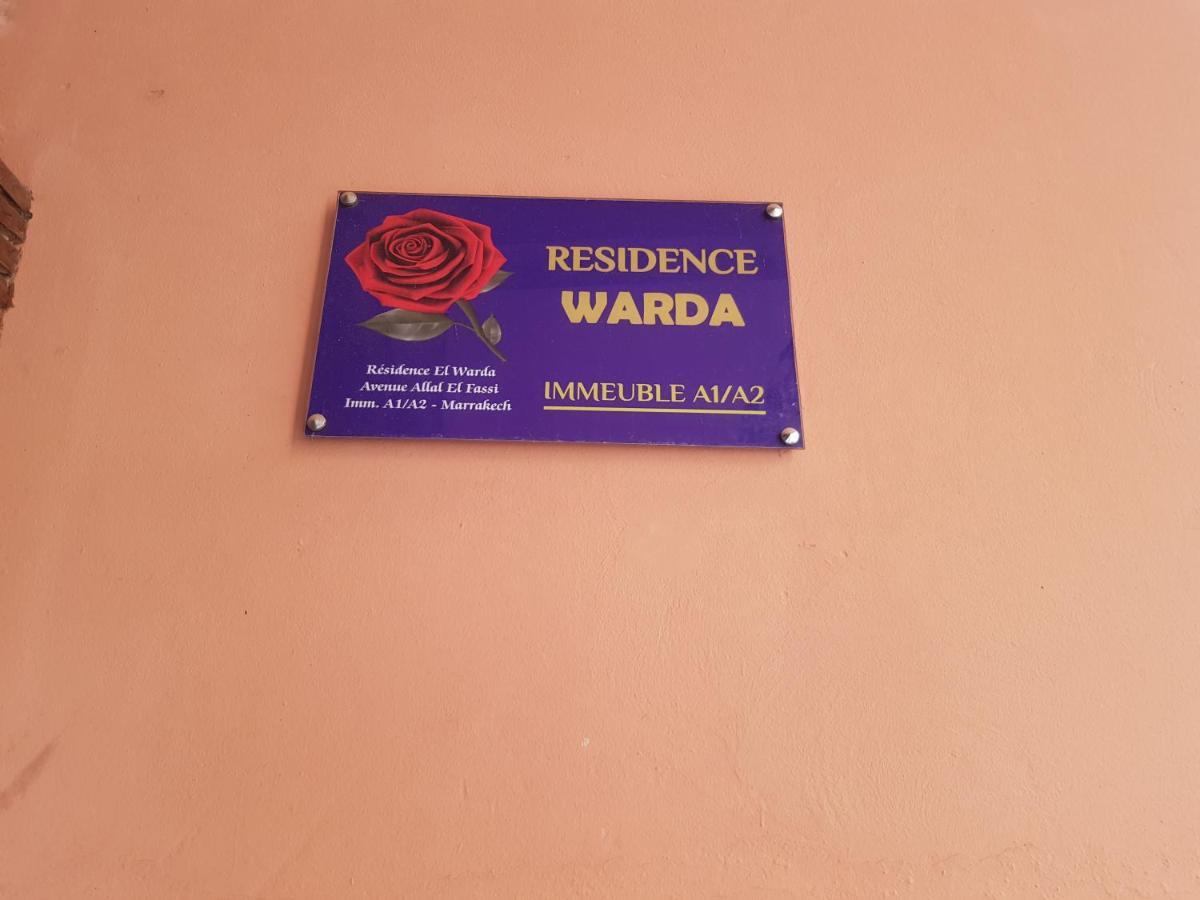 Appartement Warda Marrakesh Bagian luar foto