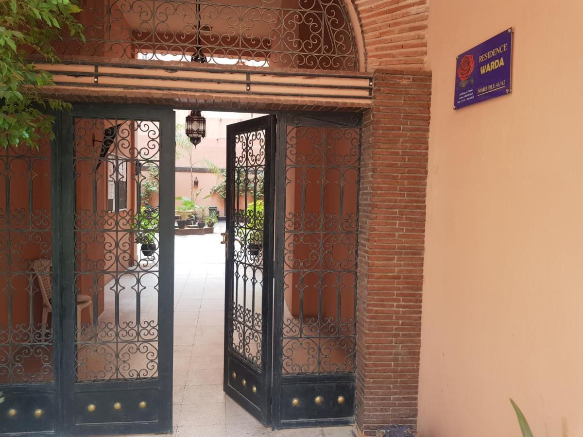 Appartement Warda Marrakesh Bagian luar foto